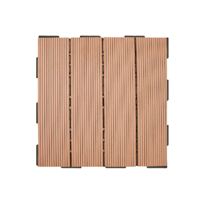 LANTAI OUTDOOR Lantai Outdoor Kayu Asri Decking Tile DIY 3C KAYU ASRI OSCARLIVING