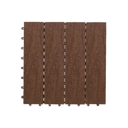 LANTAI OUTDOOR Lantai Outdoor Kayu Asri Decking Tile DIY DL1 KAYU ASRI OSCARLIVING