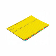 LEM PEREKAT Bantex Cardboard Alphabet Divider A4 | 1 Set BANTEX OSCARLIVING