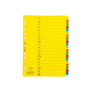 LEM PEREKAT Bantex Cardboard Alphabet Divider A4 | 1 Set BANTEX OSCARLIVING