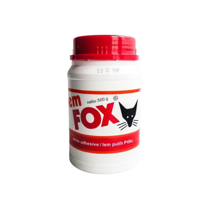 LEM PEREKAT Perekat Lem Putih Lem Fox PVAC 500gr | 1 Pcs LEM FOX OSCARLIVING