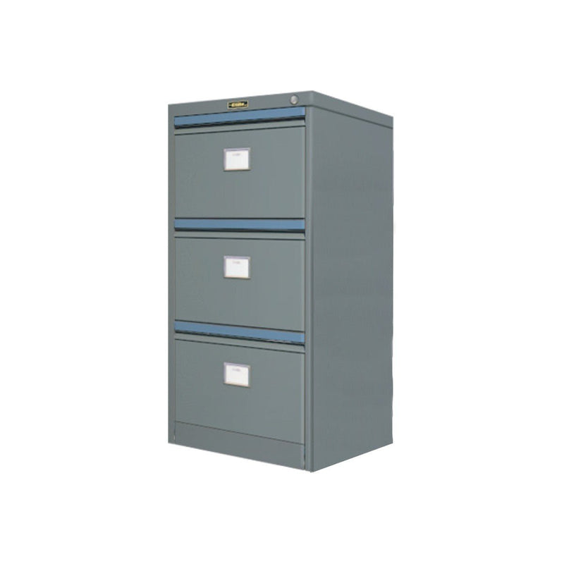 Lemari Arsip & Rak Arsip Dokumen Besi Kantor Elite Metal B43 08DX | Filling Cabinet 3 Laci ELITE METAL OSCARLIVING