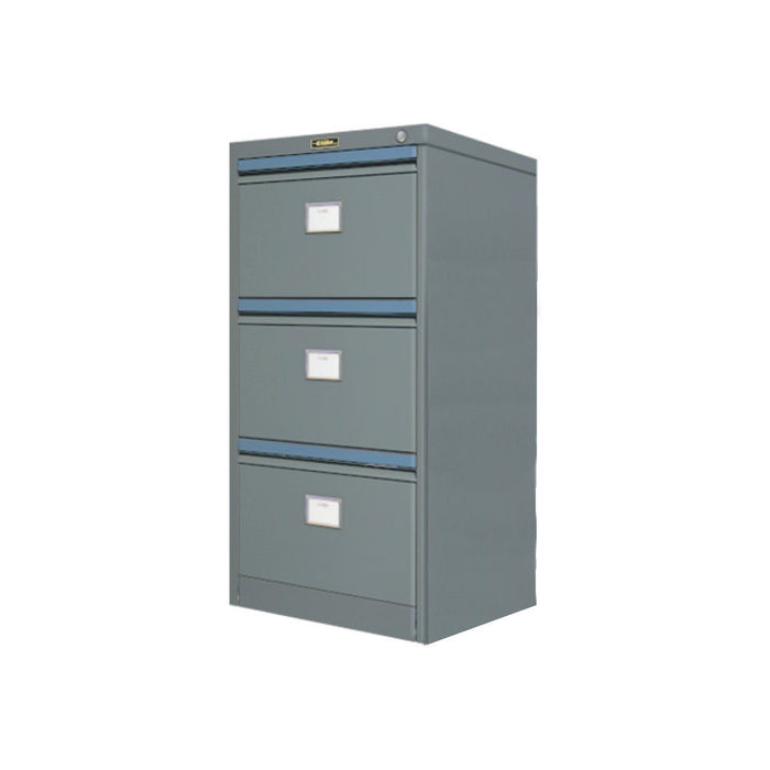 Lemari Arsip & Rak Arsip Dokumen Besi Kantor Elite Metal B43 08DX | Filling Cabinet 3 Laci ELITE METAL OSCARLIVING