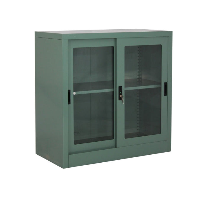 Lemari Arsip & Rak Arsip Lemari Arsip Kaca Alba Metal SDG 207 | File Cabinet ALBA METAL OSCARLIVING