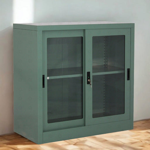 Lemari Arsip & Rak Arsip Lemari Arsip Kaca Alba Metal SDG 207 | File Cabinet ALBA METAL OSCARLIVING