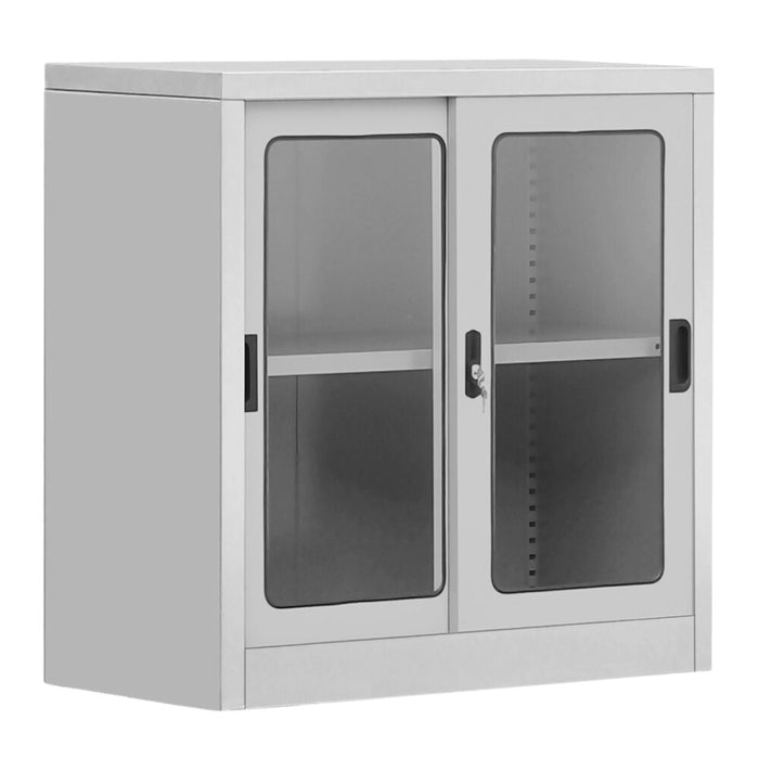 Lemari Arsip & Rak Arsip Lemari Arsip Kaca Alba Metal SDG 207 | File Cabinet ALBA METAL OSCARLIVING