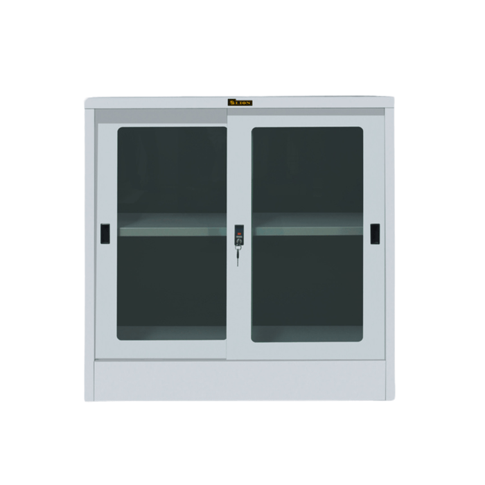 Lemari Arsip & Rak Arsip Lemari Arsip Kaca Lion Metal L31K di Oscar Living dengan harga termurah