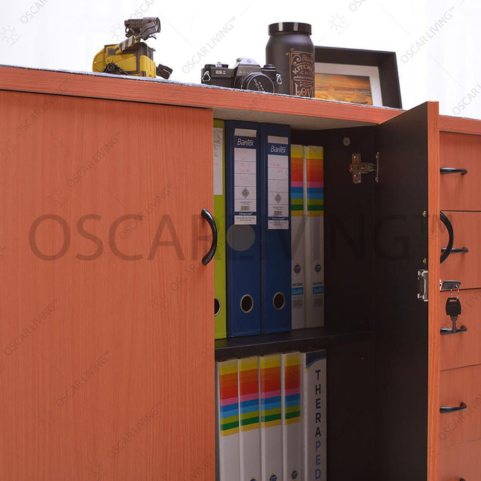 Lemari Arsip & Rak Arsip Lemari Arsip Lunar Serbaguna LRP702 LUNAR OSCARLIVING