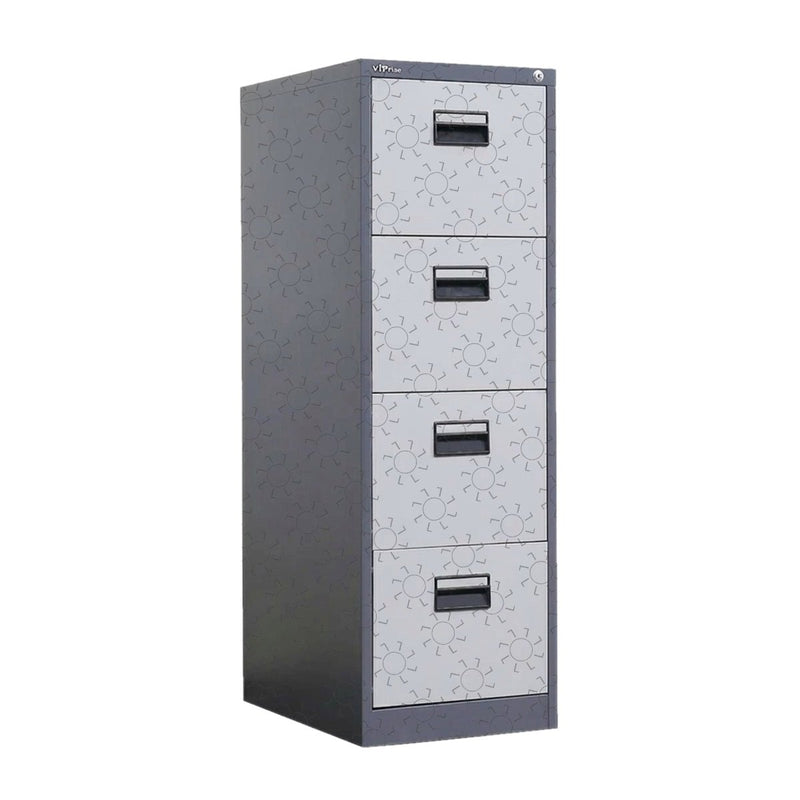 Lemari Arsip & Rak Arsip Lemari Arsip VIP Star VS 304 Lemari Dokumen Besi Filling Cabinet 4 Laci VIP OFFICE OSCARLIVING