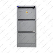 Lemari Arsip & Rak Arsip Lemari Arsip VIP V303 Lemari Dokumen Besi | Filling Cabinet 3 Laci VIP OFFICE OSCARLIVING