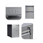 Lemari Arsip & Rak Arsip Lemari Arsip VIP V302 Lemari Dokumen Besi | Filling Cabinet 2 Laci VIP OFFICE OSCARLIVING