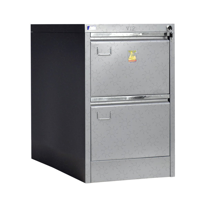 Lemari Arsip & Rak Arsip Lemari Arsip VIP V302 Lemari Dokumen Besi | Filling Cabinet 2 Laci VIP OFFICE OSCARLIVING