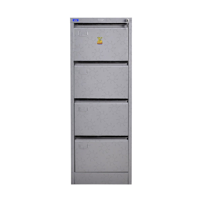 Lemari Arsip & Rak Arsip Lemari Arsip VIP V304 Lemari Dokumen Besi | Filling Cabinet 4 Laci VIP OFFICE OSCARLIVING