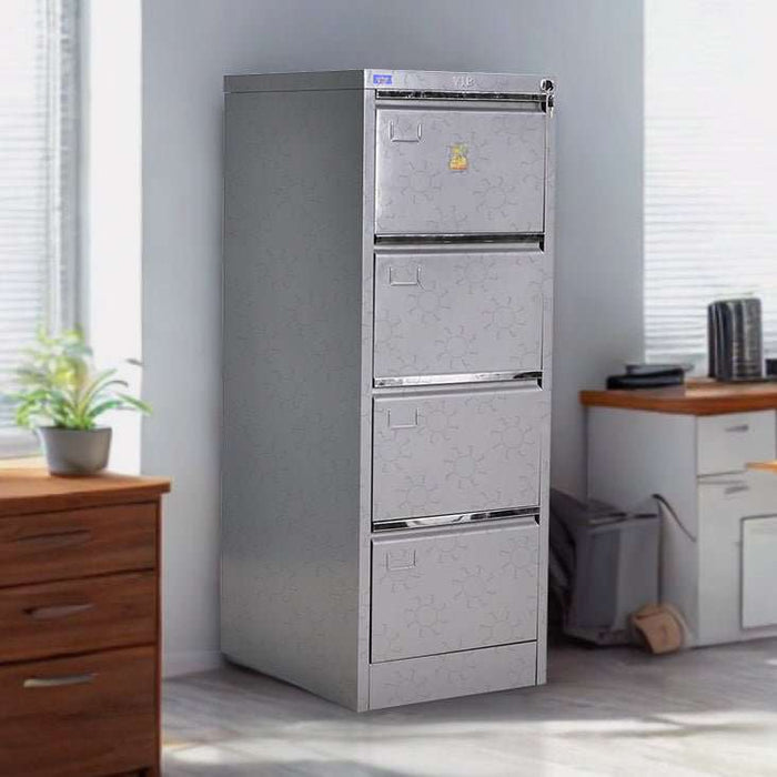 Lemari Arsip & Rak Arsip Lemari Arsip VIP V304 Lemari Dokumen Besi | Filling Cabinet 4 Laci VIP OFFICE OSCARLIVING