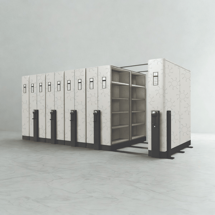 Lemari Arsip & Rak Arsip Lemari Berkas Arsip ALBA MF 204 | Mobile File Mechanic ALBA METAL OSCARLIVING