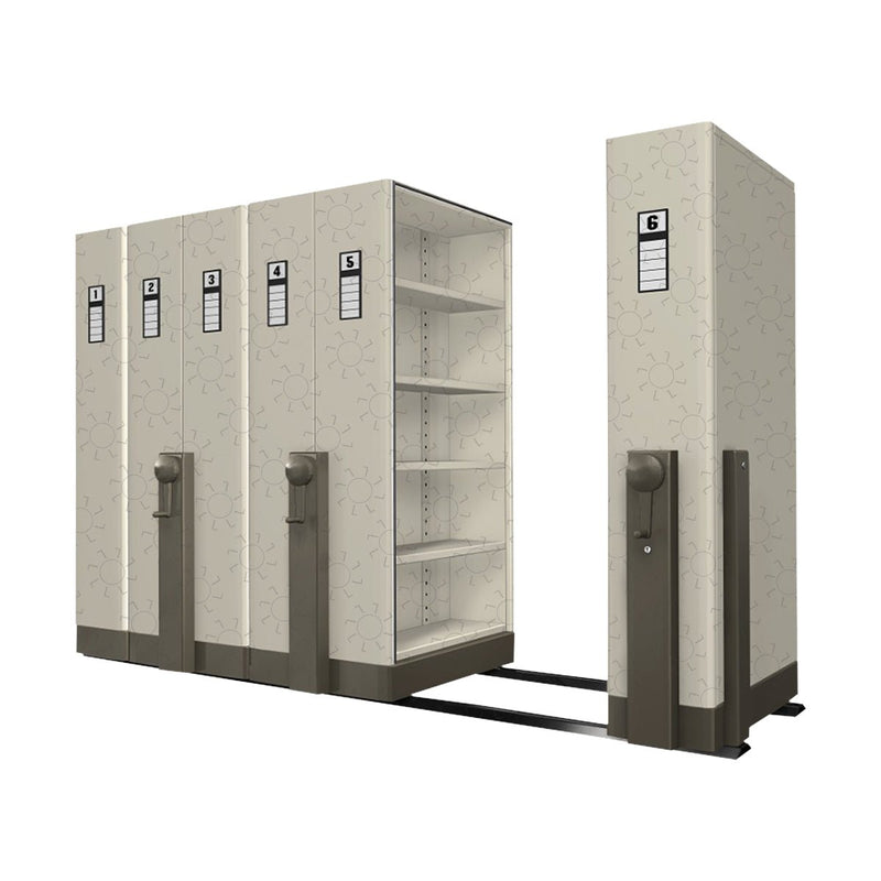 Lemari Arsip & Rak Arsip Lemari Berkas Arsip ALBA MF AUM 102 | Mobile File Mechanic ALBA METAL OSCARLIVING