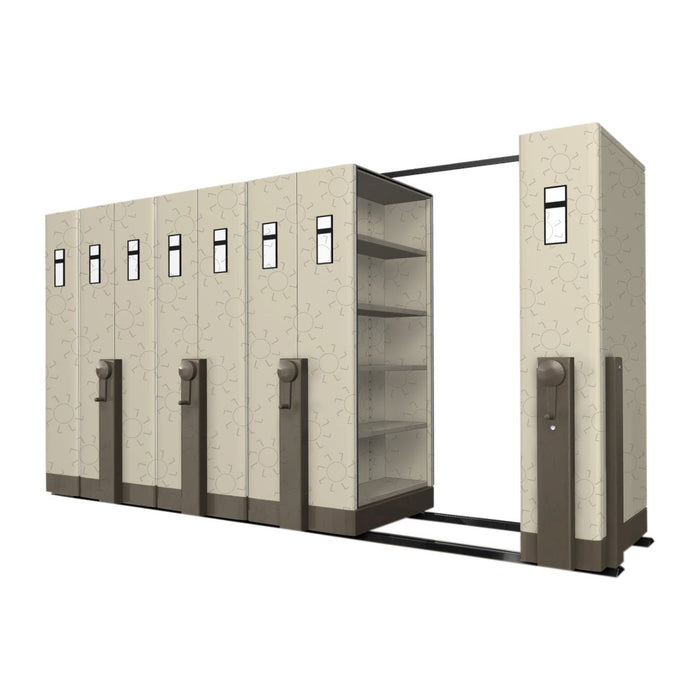 Lemari Arsip & Rak Arsip Lemari Berkas Arsip ALBA MF AUM 103 | Mobile File Mechanic ALBA METAL OSCARLIVING