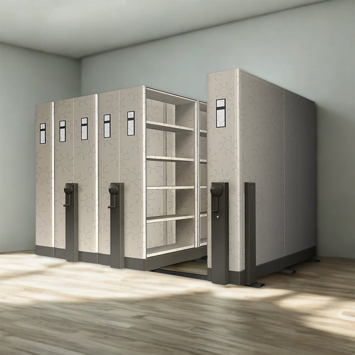 Lemari Arsip & Rak Arsip Lemari Berkas Arsip ALBA MF AUM 202 | Mobile File Mechanic ALBA METAL OSCARLIVING