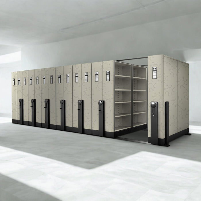 Lemari Arsip & Rak Arsip Lemari Berkas Arsip ALBA MF AUM 206 | Mobile File Mechanic ALBA METAL OSCARLIVING