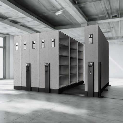 Lemari Arsip & Rak Arsip Lemari Berkas Arsip ALBA MF AUM 302 | Mobile File Mechanic ALBA METAL OSCARLIVING