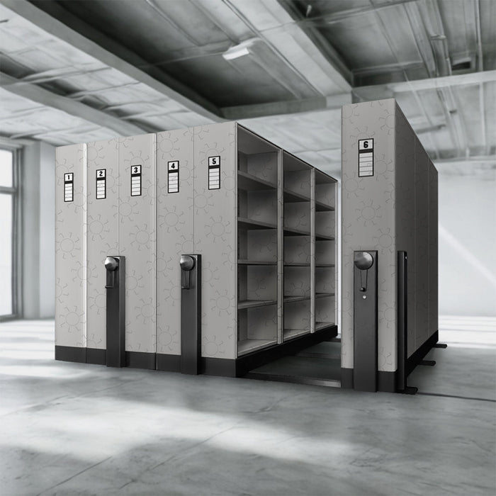 Lemari Arsip & Rak Arsip Lemari Berkas Arsip ALBA MF AUM 302 | Mobile File Mechanic ALBA METAL OSCARLIVING