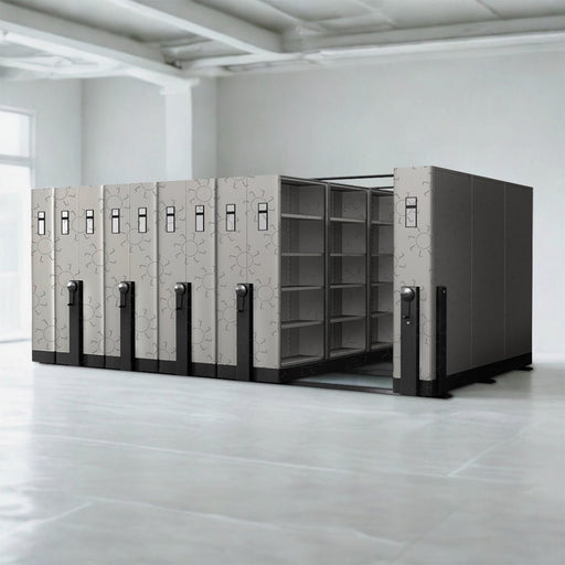 Lemari Arsip & Rak Arsip Lemari Berkas Arsip ALBA MF AUM 304 | Mobile File Mechanic ALBA METAL OSCARLIVING