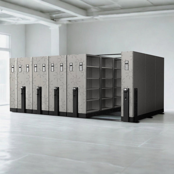 Lemari Arsip & Rak Arsip Lemari Berkas Arsip ALBA MF AUM 304 | Mobile File Mechanic ALBA METAL OSCARLIVING