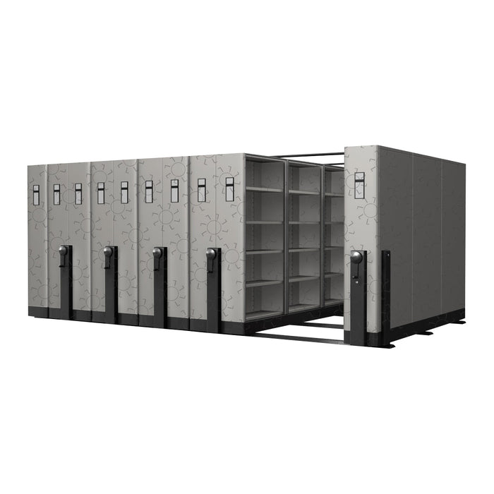 Lemari Arsip & Rak Arsip Lemari Berkas Arsip ALBA MF AUM 304 | Mobile File Mechanic ALBA METAL OSCARLIVING