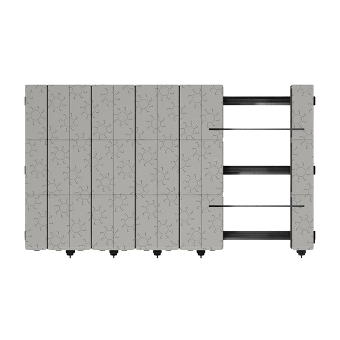 Lemari Arsip & Rak Arsip Lemari Berkas Arsip ALBA MF AUM 304 | Mobile File Mechanic ALBA METAL OSCARLIVING