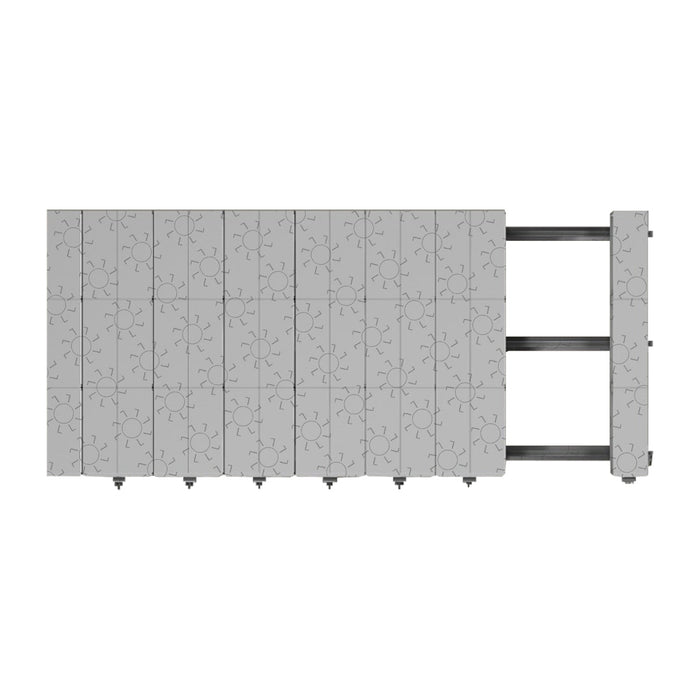 Lemari Arsip & Rak Arsip Lemari Berkas Arsip ALBA MF AUM 306 | Mobile File Mechanic ALBA METAL OSCARLIVING