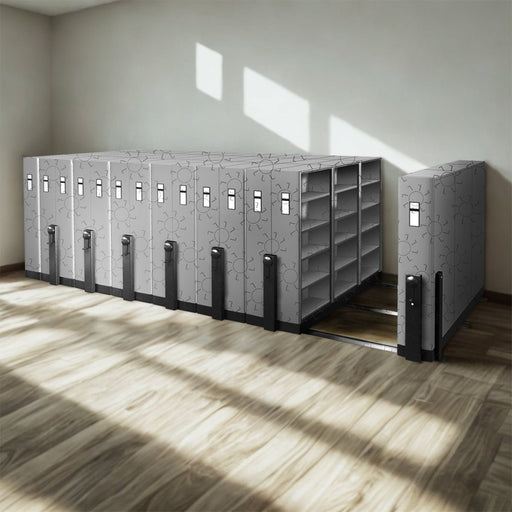 Lemari Arsip & Rak Arsip Lemari Berkas Arsip ALBA MF AUM 306 | Mobile File Mechanic ALBA METAL OSCARLIVING