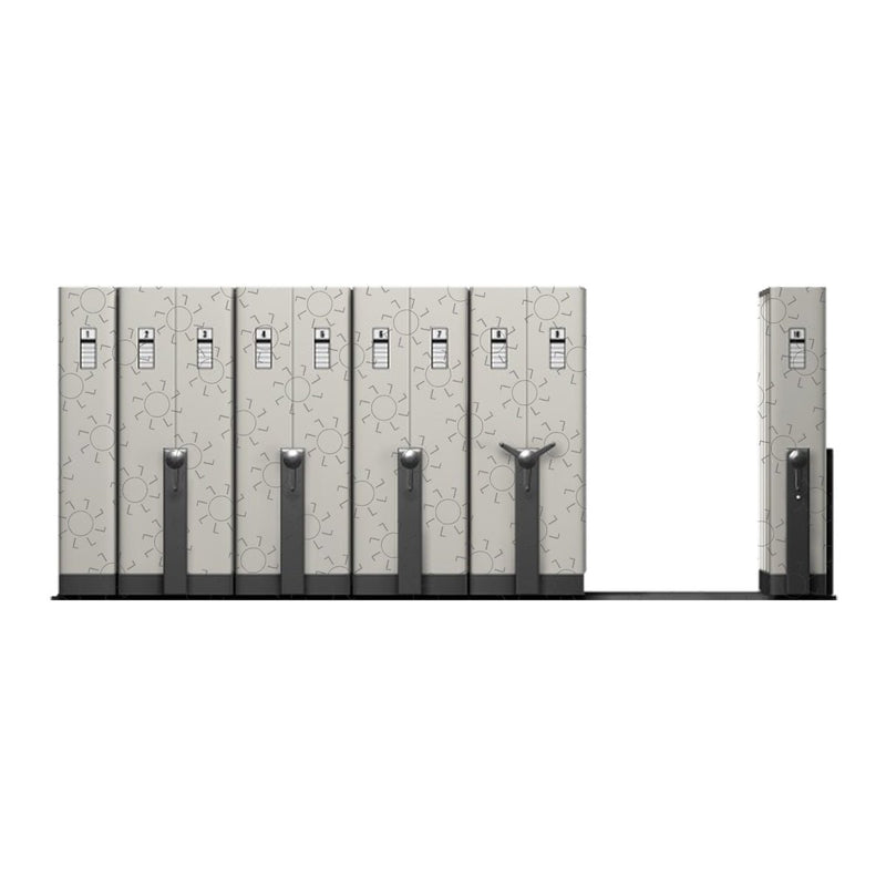 Lemari Arsip & Rak Arsip Lemari Berkas Arsip ALBA MF AUM 404 | Mobile File Mechanic ALBA METAL OSCARLIVING