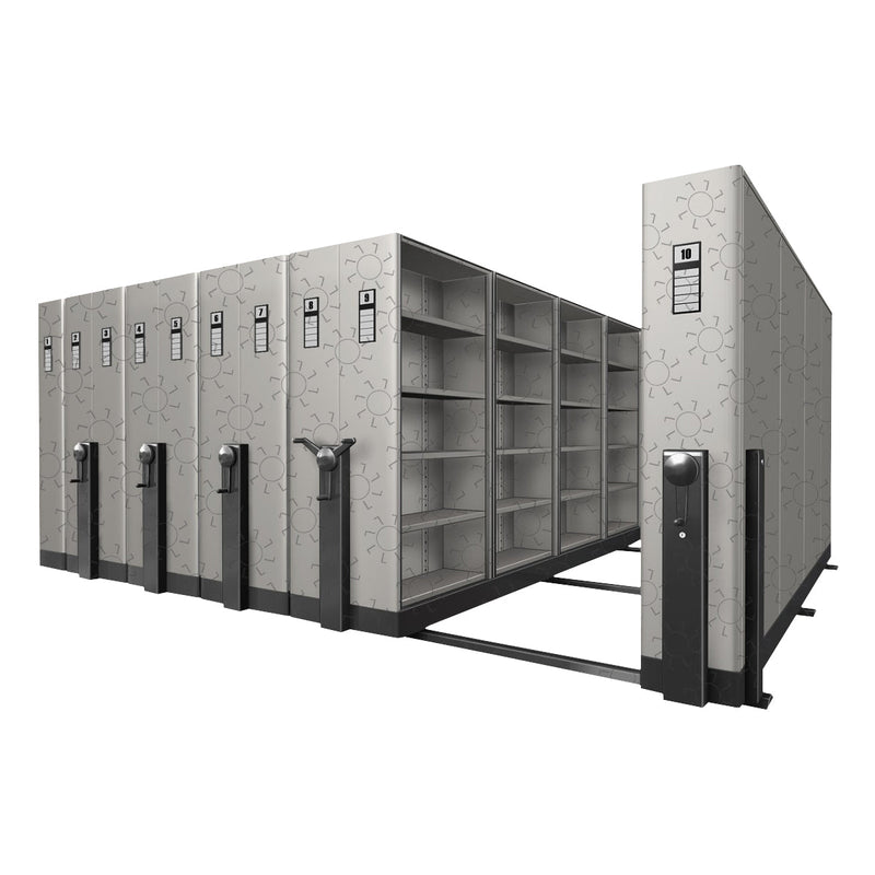 Lemari Arsip & Rak Arsip Lemari Berkas Arsip ALBA MF AUM 404 | Mobile File Mechanic ALBA METAL OSCARLIVING