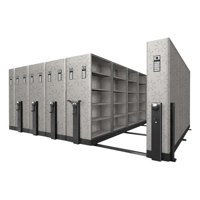 Lemari Arsip & Rak Arsip Lemari Berkas Arsip ALBA MF AUM 404 | Mobile File Mechanic ALBA METAL OSCARLIVING