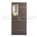 LEMARI PAKAIAN - WARDROBE Lemari Pakaian Lunar CLS201 Cermin LUNAR OSCARLIVING