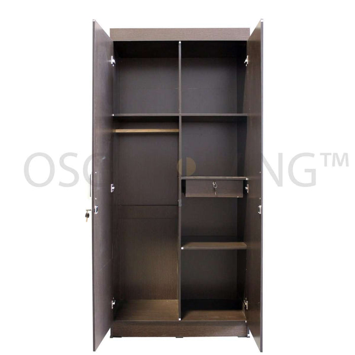 LEMARI PAKAIAN - WARDROBE Lemari Pakaian Lunar CLS201 Cermin LUNAR OSCARLIVING