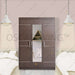 LEMARI PAKAIAN - WARDROBE Lemari Pakaian Lunar CLS301 Cermin LUNAR OSCARLIVING