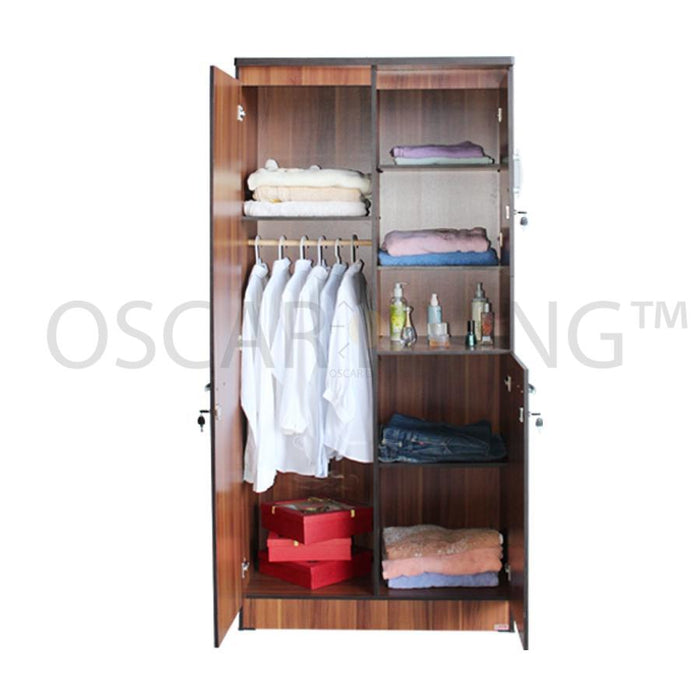 LEMARI PAKAIAN - WARDROBE Lemari Pakaian Lunar LPT014 LUNAR OSCARLIVING