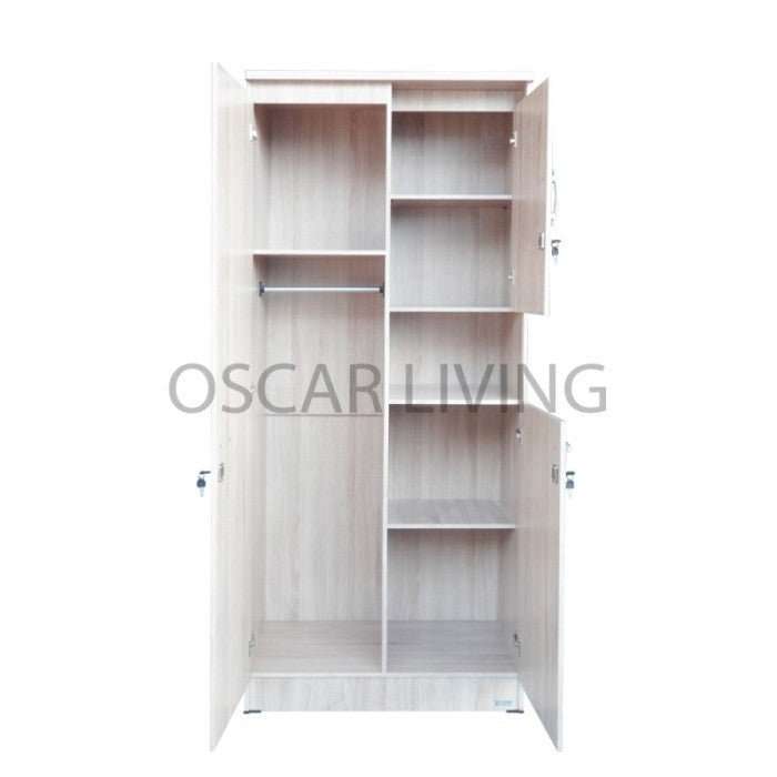 LEMARI PAKAIAN - WARDROBE Lemari Pakaian Lunar LPT014 LUNAR OSCARLIVING