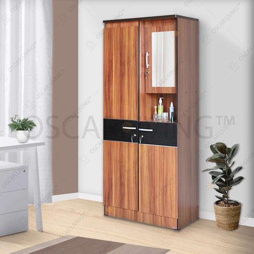 LEMARI PAKAIAN - WARDROBE Lemari Pakaian Lunar LPT014 LUNAR OSCARLIVING