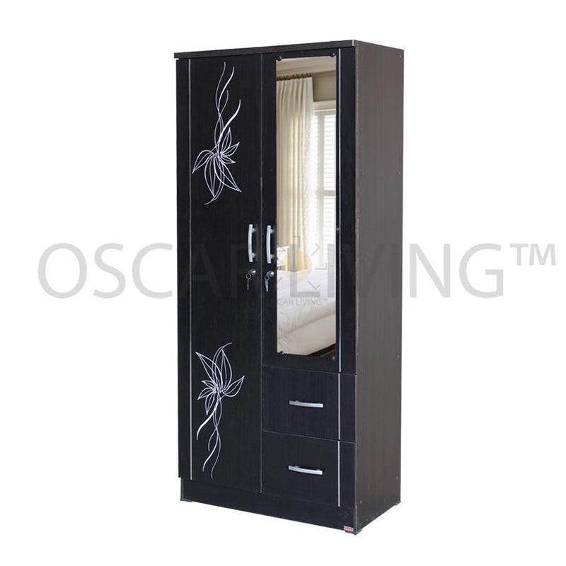 LEMARI PAKAIAN - WARDROBE Lemari Pakaian Lunar LPT016 LUNAR OSCARLIVING