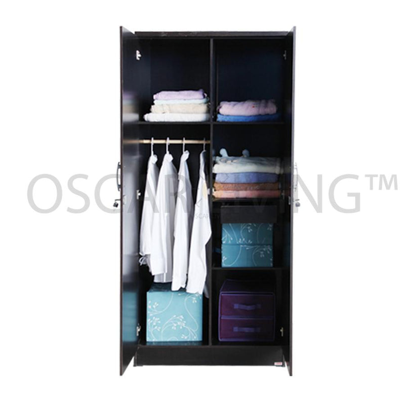 LEMARI PAKAIAN - WARDROBE Lemari Pakaian Lunar LPT018 LUNAR OSCARLIVING