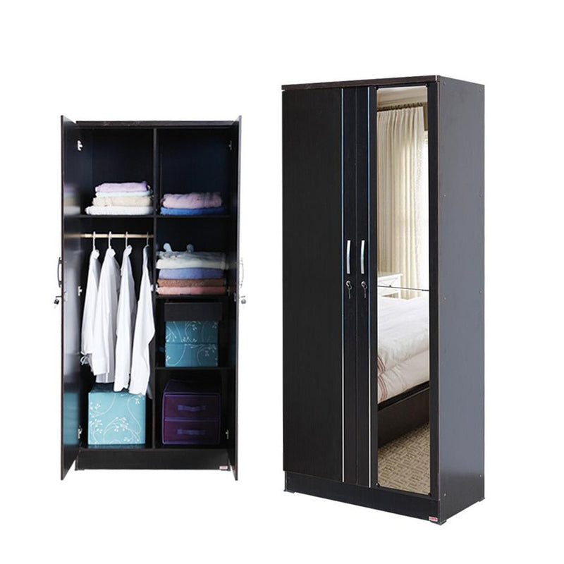 LEMARI PAKAIAN - WARDROBE Lemari Pakaian Lunar LPT026 LUNAR OSCARLIVING