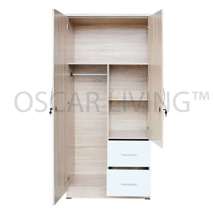LEMARI PAKAIAN - WARDROBE Lemari Pakaian Lunar LPT028 LUNAR OSCARLIVING