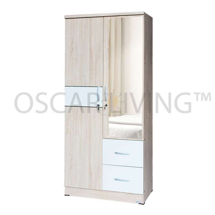 LEMARI PAKAIAN - WARDROBE Lemari Pakaian Lunar LPT028 LUNAR OSCARLIVING