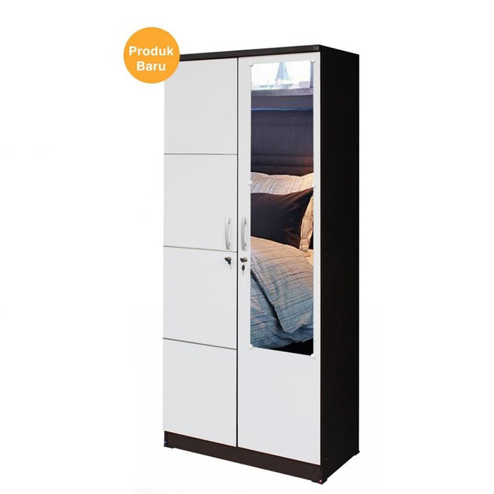 LEMARI PAKAIAN - WARDROBE Lemari Pakaian Lunar LPT030 LUNAR OSCARLIVING