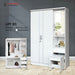 LEMARI PAKAIAN - WARDROBE Lemari Pakaian Lunar LPT311 + Meja Rias LUNAR OSCARLIVING