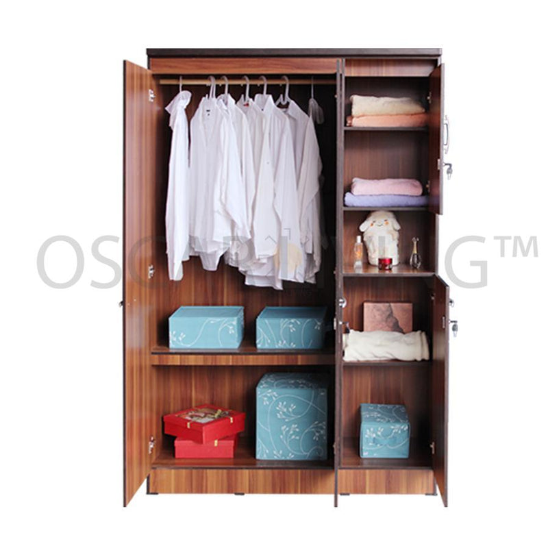 LEMARI PAKAIAN - WARDROBE Lemari Pakaian Lunar LPT314 LUNAR OSCARLIVING