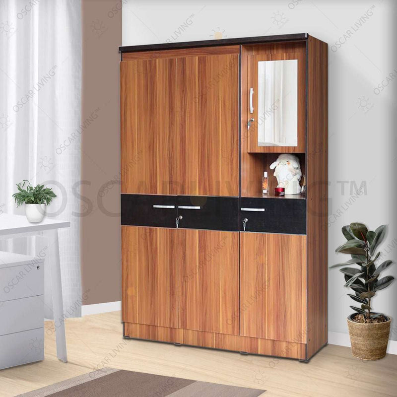 LEMARI PAKAIAN - WARDROBE Lemari Pakaian Lunar LPT314 LUNAR OSCARLIVING
