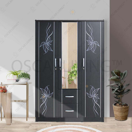 LEMARI PAKAIAN - WARDROBE Lemari Pakaian Lunar LPT316 LUNAR OSCARLIVING